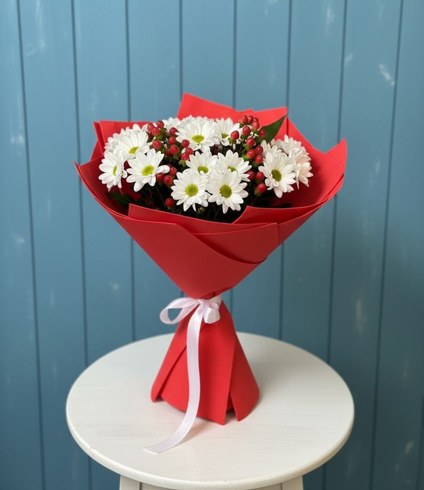 Букет цветов из: Хризантемы в Пролетарском Республики Адыгея