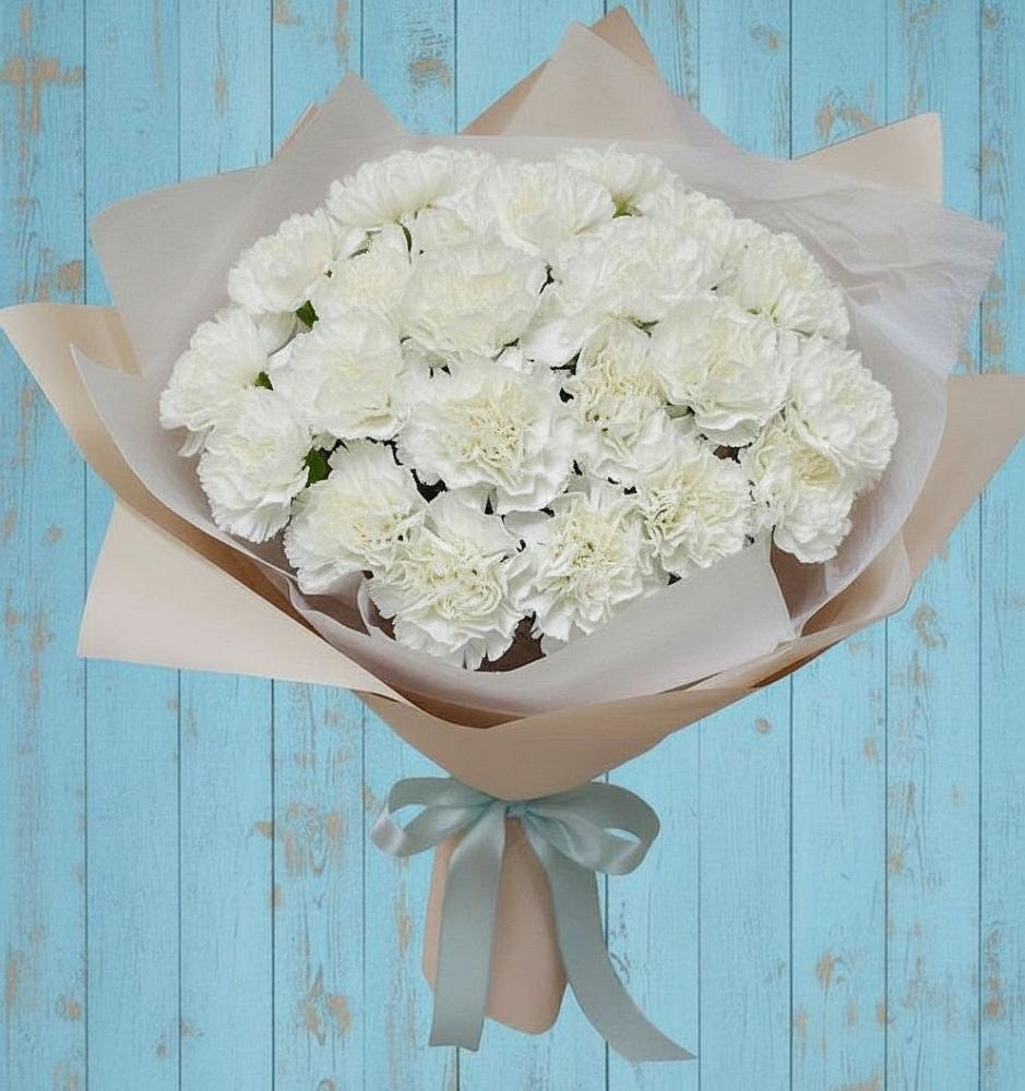 Букет цветов из: Гвоздики в Пролетарском Республики Адыгея