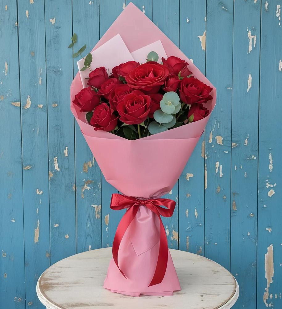 Букет цветов из: Розы в Пролетарском Республики Адыгея