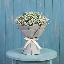 Букет цветов из:  Гипсофила в Пролетарском Республики Адыгея