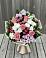 Букет цветов из: Альстромерии, Гвоздики, Розы и Хризантемы в Пролетарском Республики Адыгея