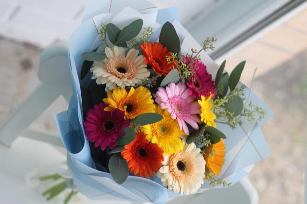 Букет цветов из: Герберы в Пролетарском Республики Адыгея