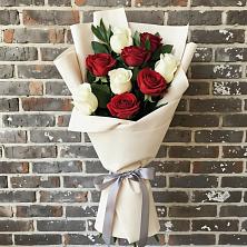 Букет цветов из:  Розы в Пролетарском Республики Адыгея