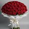 Букет 101 Красная роза Блэк Мэджик в Пролетарском Республики Адыгея
