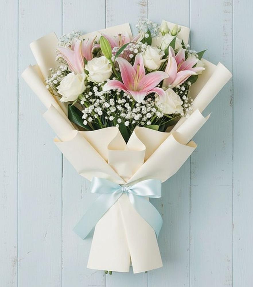 Букет цветов из: Лилии в Пролетарском Республики Адыгея