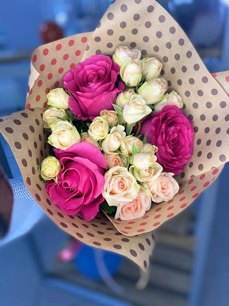 Букет цветов из: Розы в Пролетарском Республики Адыгея