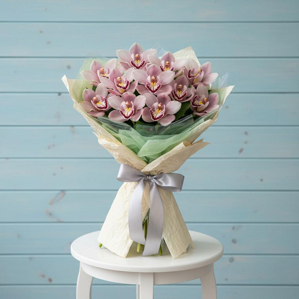 Букет цветов из: Орхидеи и Розы в Пролетарском Республики Адыгея