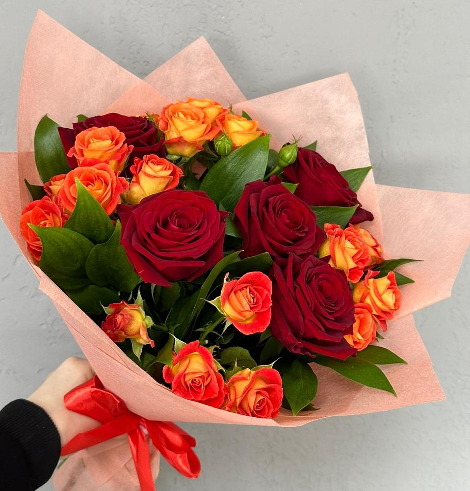 Букет Любовь и восторг в Пролетарском Республики Адыгея