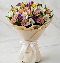 Букет цветов из:  Альстромерии #REPLACE_PRED# Пролетарском Республики Адыгея