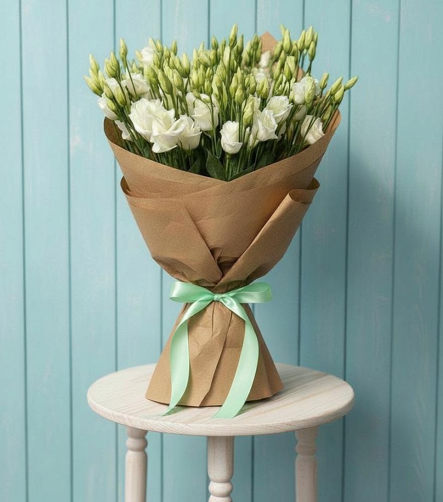 Букет цветов из: Лизиантусы в Пролетарском Республики Адыгея