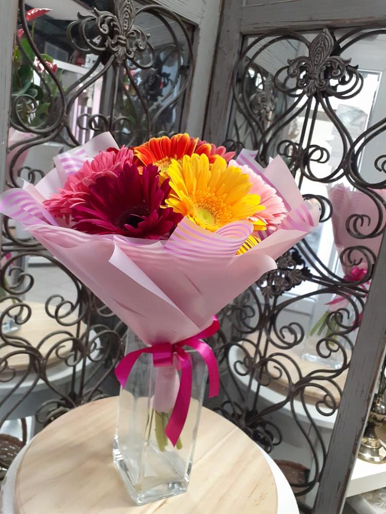 Букет цветов из: Герберы в Пролетарском Республики Адыгея