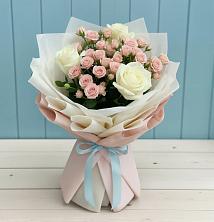 Букет цветов из:  Розы в Пролетарском Республики Адыгея