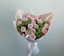 Букет цветов из:  Розы и Хризантемы в Пролетарском Республики Адыгея