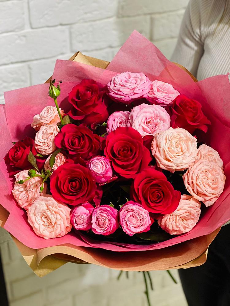 Букет цветов из: Розы в Пролетарском Республики Адыгея