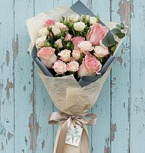 Букет цветов из:  Розы в Пролетарском Республики Адыгея