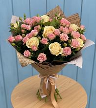 Букет цветов из:  Розы в Пролетарском Республики Адыгея