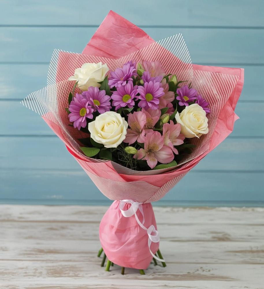 Букет цветов из: Герберы в Пролетарском Республики Адыгея