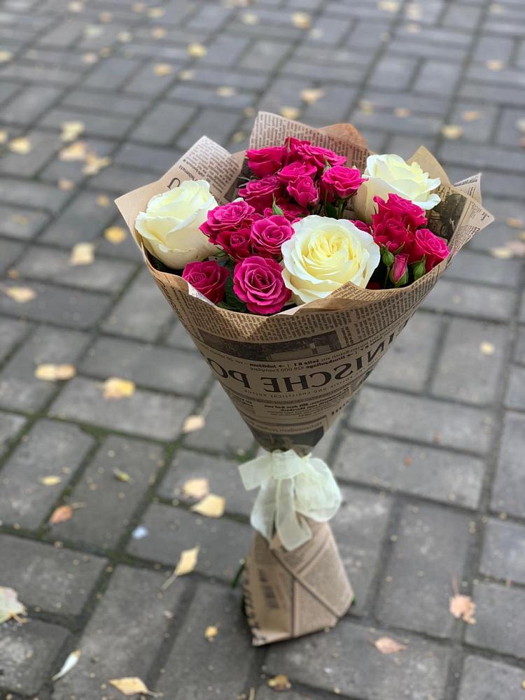 Букет цветов из: Розы в Пролетарском Республики Адыгея