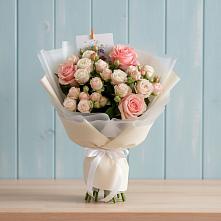 Букет цветов из:  Розы в Пролетарском Республики Адыгея
