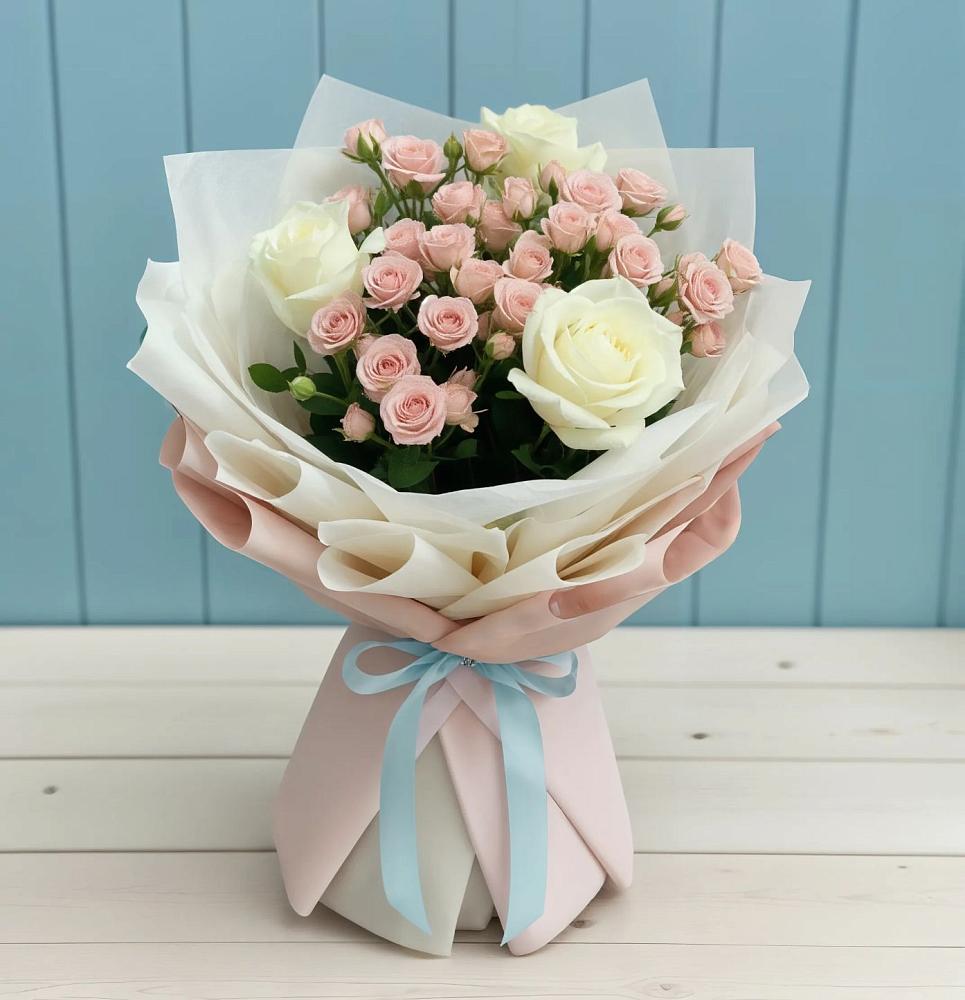 Букет цветов из: Розы в Пролетарском Республики Адыгея