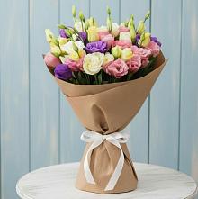 Букет цветов из:  Лизиантусы в Пролетарском Республики Адыгея