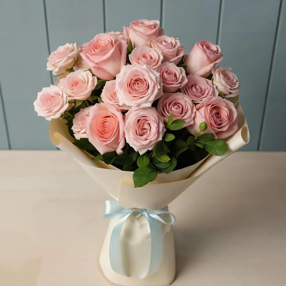 Букет Розовый шарм в Пролетарском Республики Адыгея