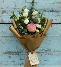 Букет цветов из:  Розы и Лизиантусы #REPLACE_PRED# Пролетарском Республики Адыгея